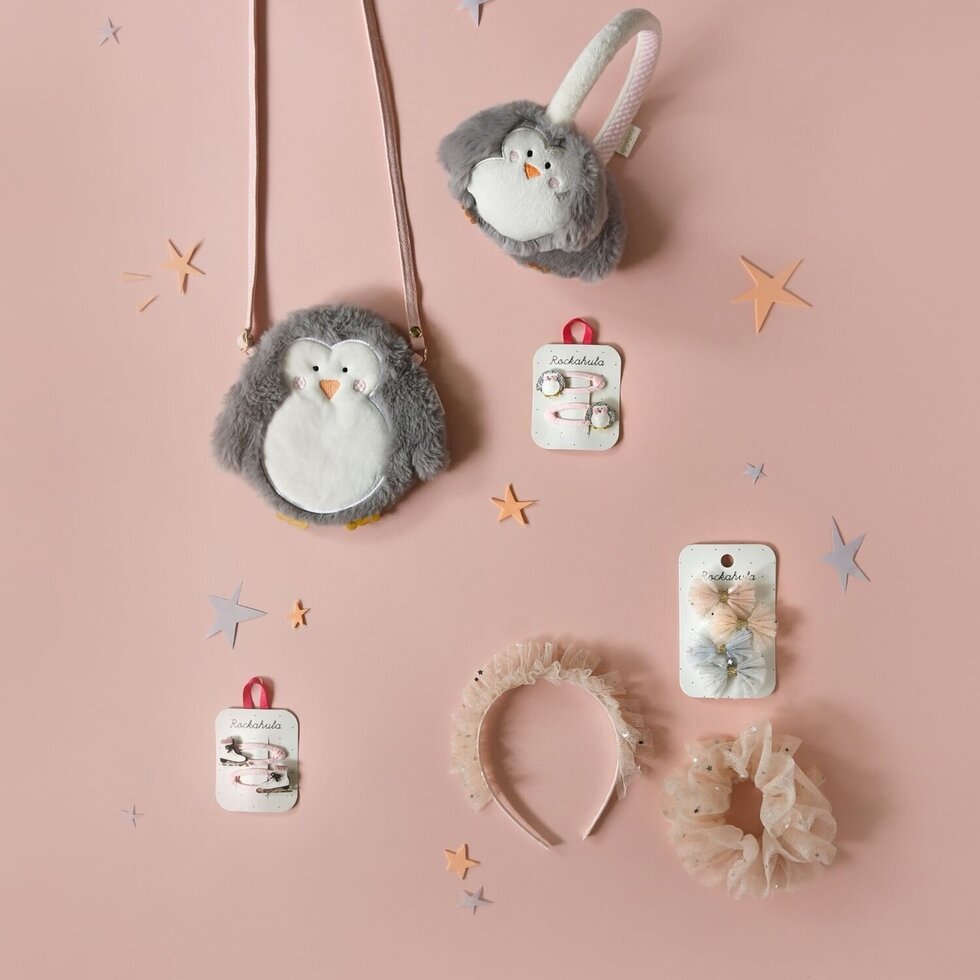 Rockahula X-Mas Tüll Mini Schleifen Haarclips