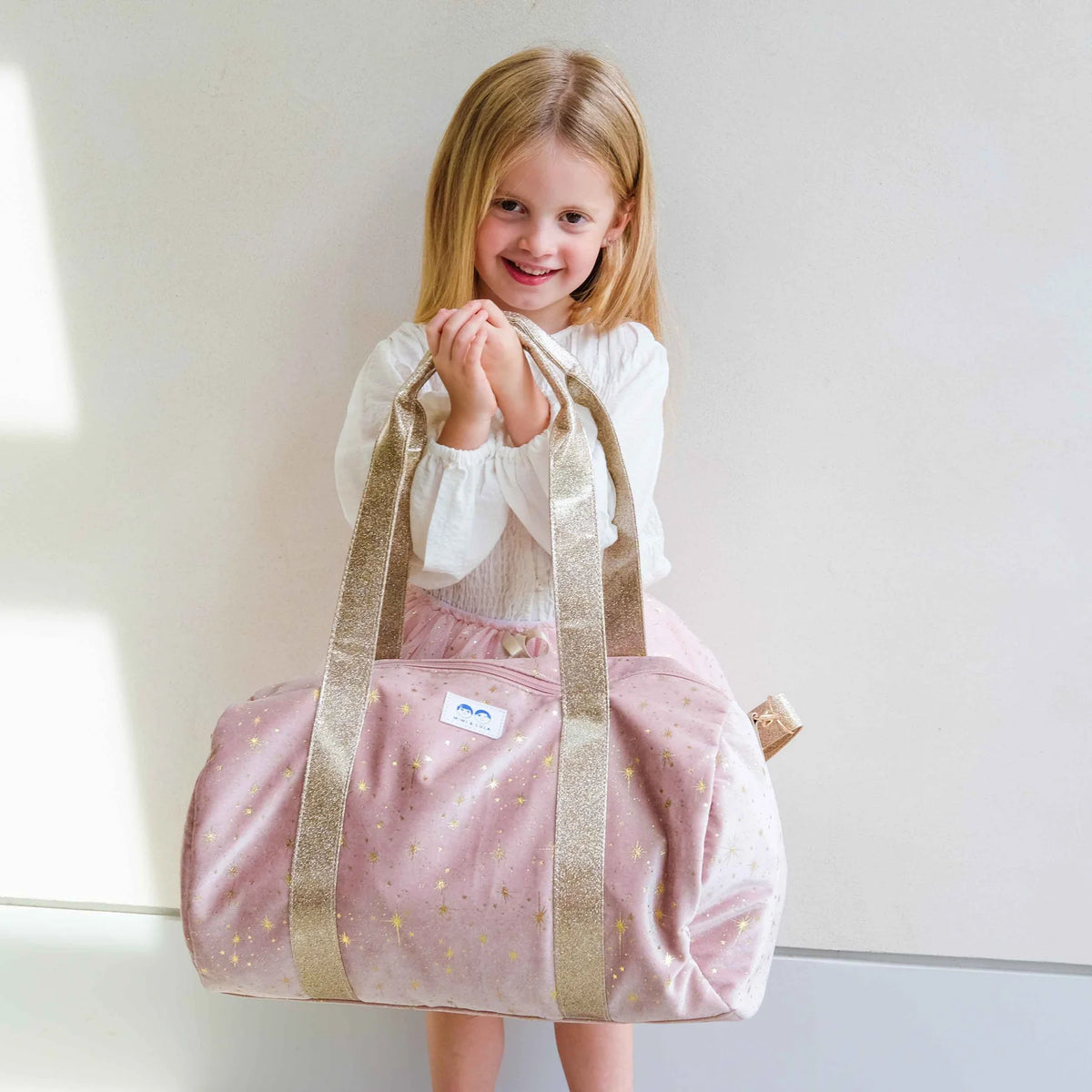 Mimi & Lula Glitzernde Samt Reisetasche