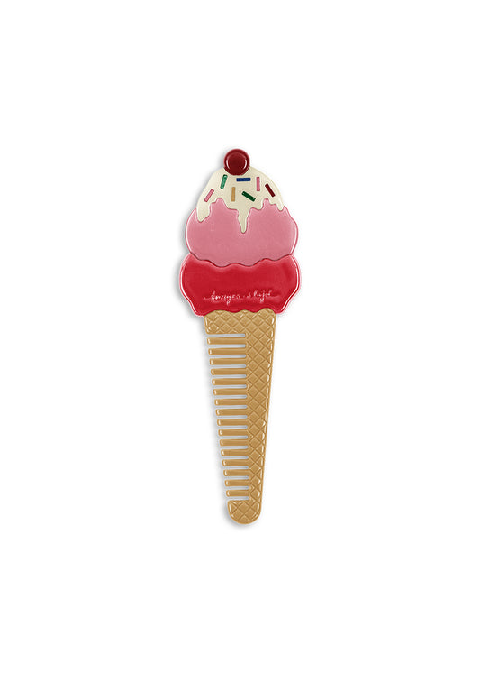 Konges Sløjd Ice Cream Kamm - amour pink