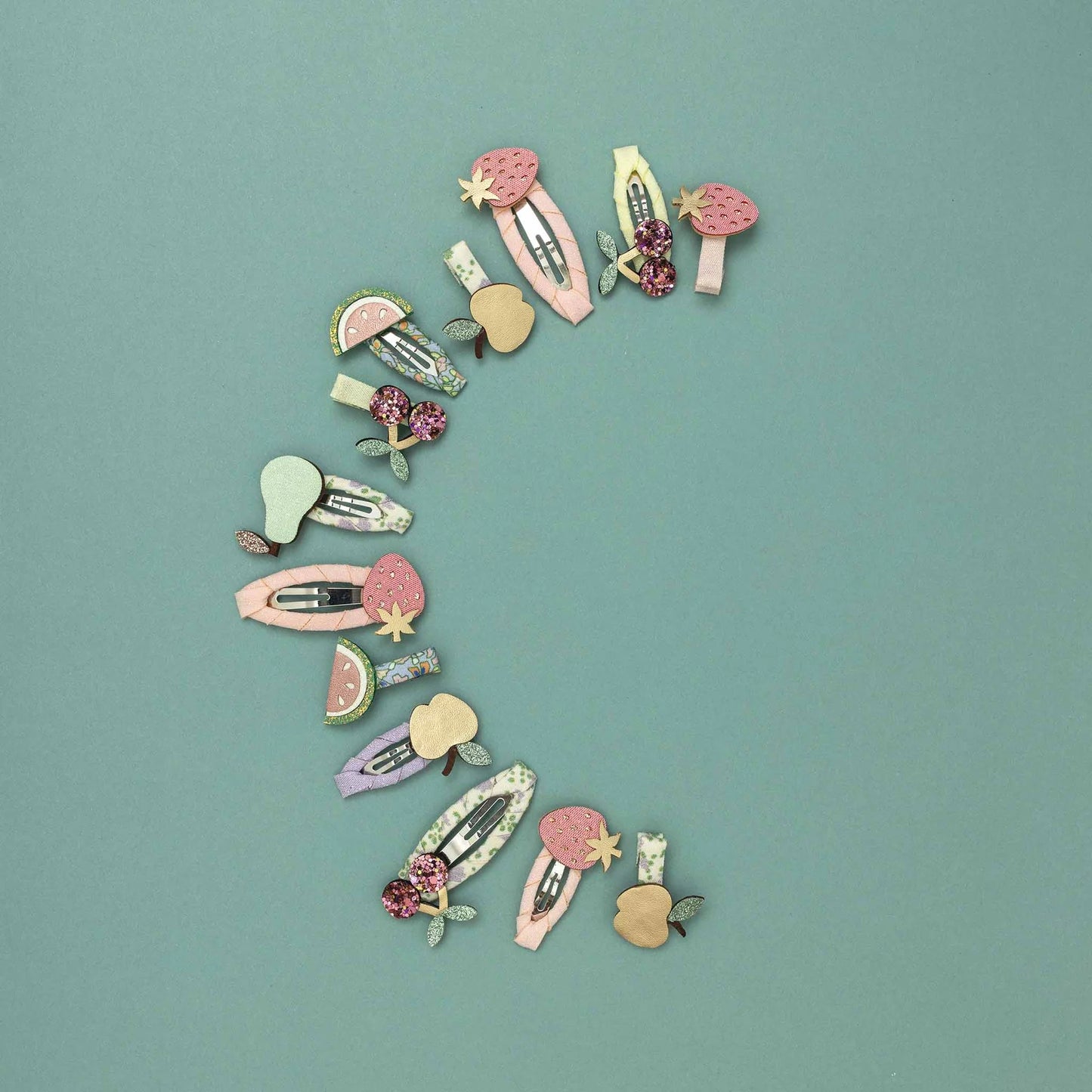 Mimi & Lula Obstsalat Haarspangen