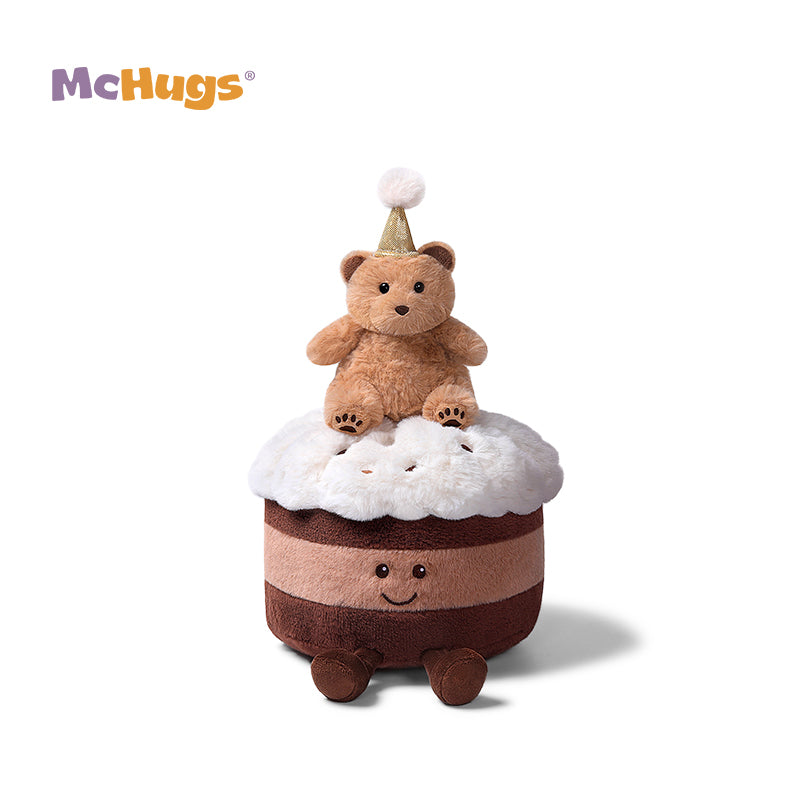 McHugs Raffles Bear Birthday Cake 25cm