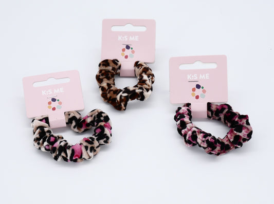 KisMe Scrunchie Leo Samt