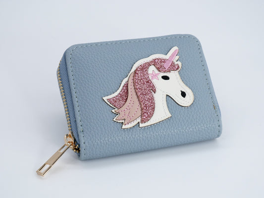 KisMe Geldbörse Einhorn sorbet hellblau