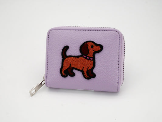 KisMe Geldbörse Lady Trixie Dackel Flieder