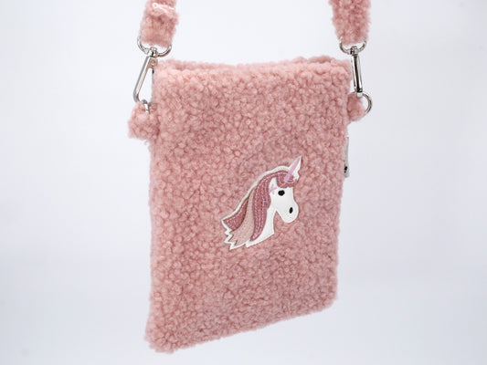 KisMe Plüschtasche Einhorn rosa
