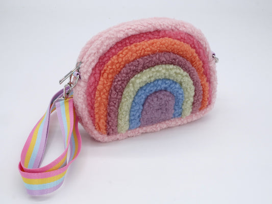 KisMe Plüschtasche Regenbogen