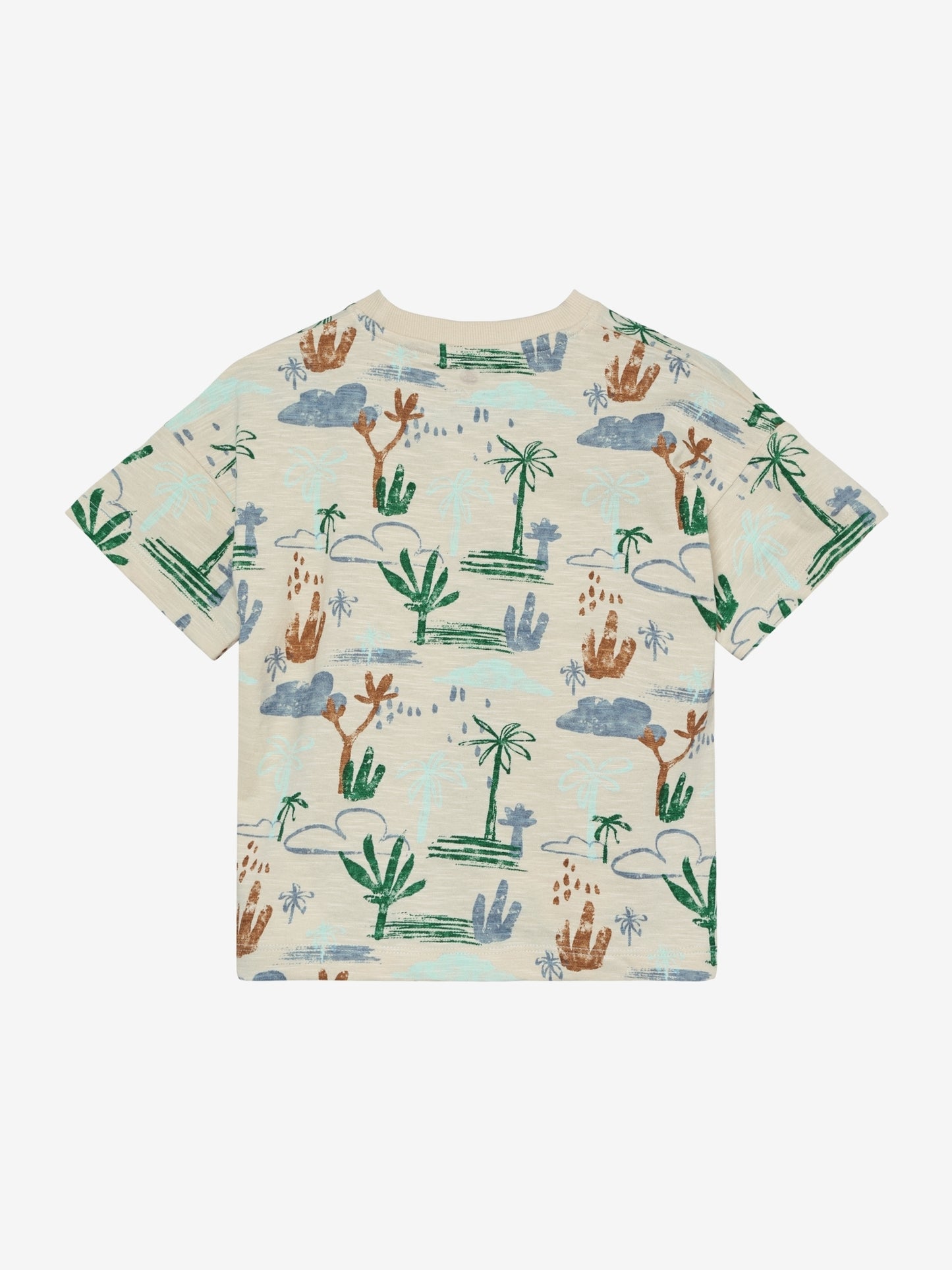 En Fant T-Shirt Slub AOP