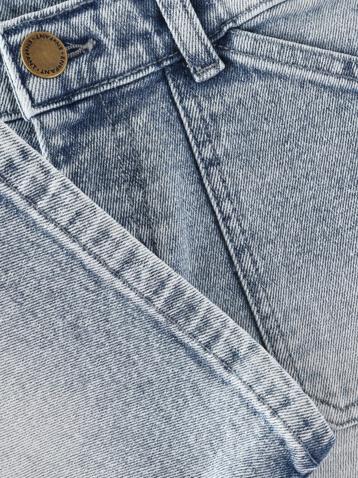 En Fant Denim Bermuda