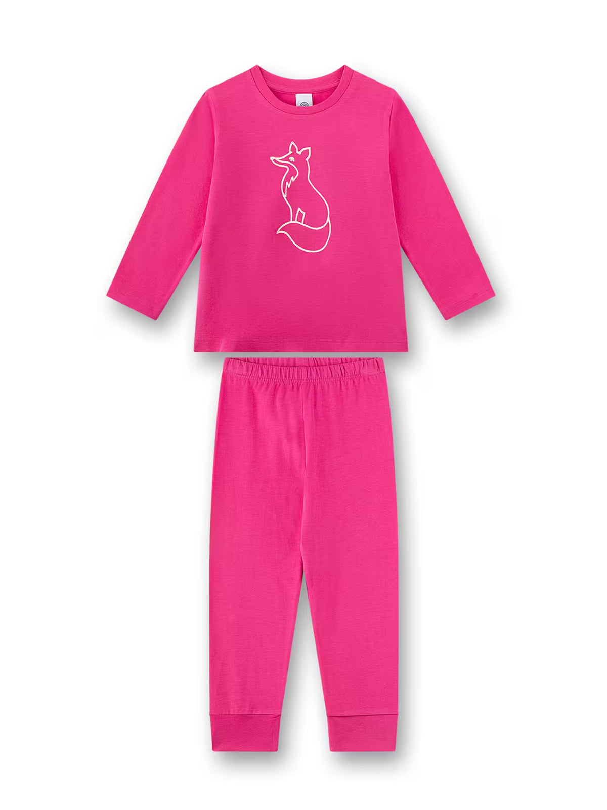 Sanetta Mädchen-Schlafanzug pink Fuchs