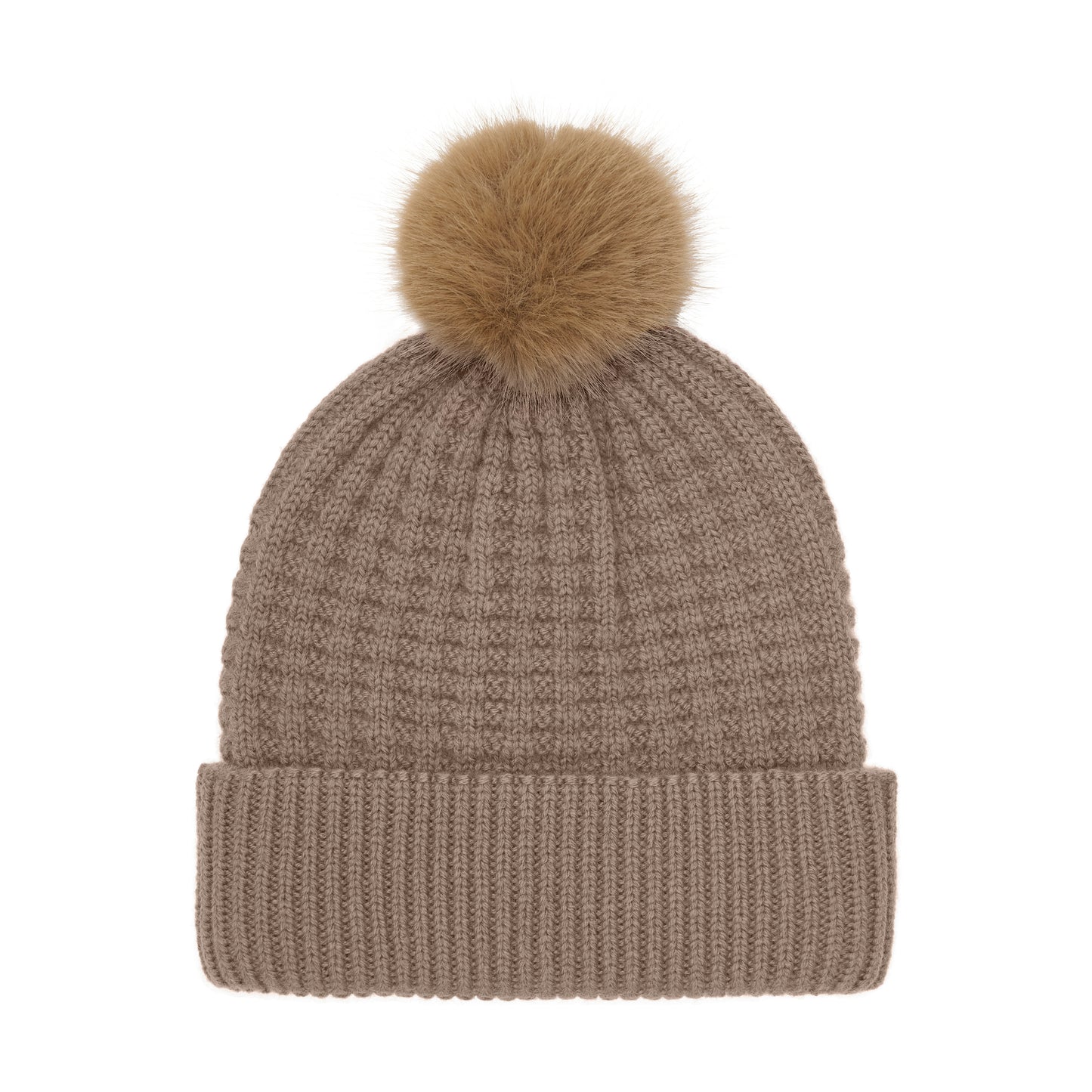 En Fant Beanie mit Bommel