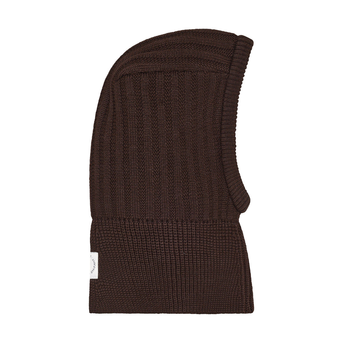 En Fant Balaclava Schlupfmütze dunkelbraun