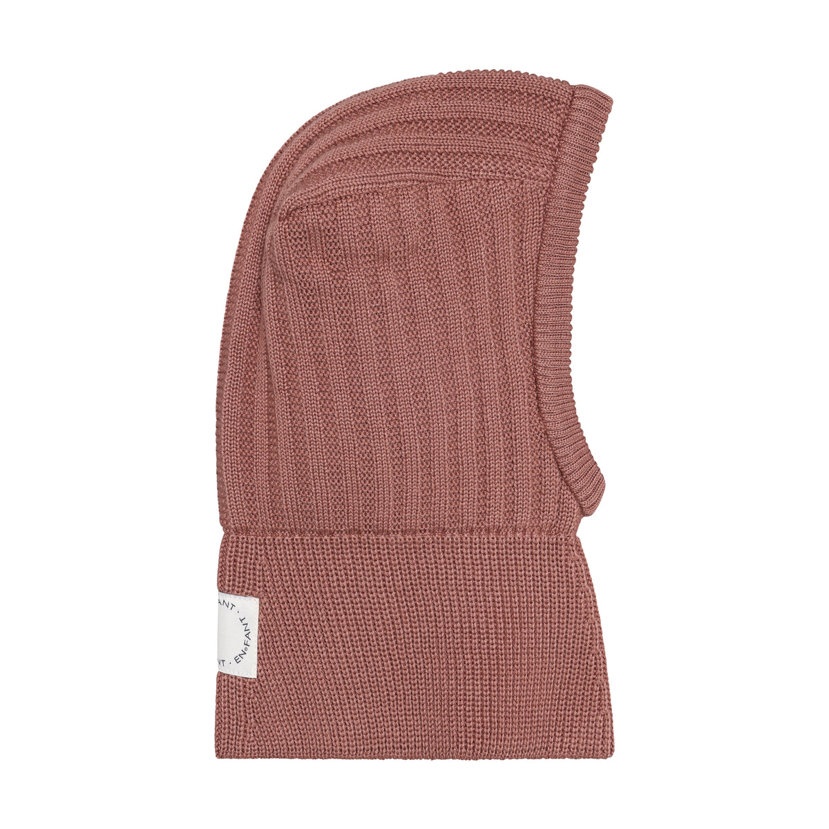 En Fant Balaclava Schlupfmütze altrosa
