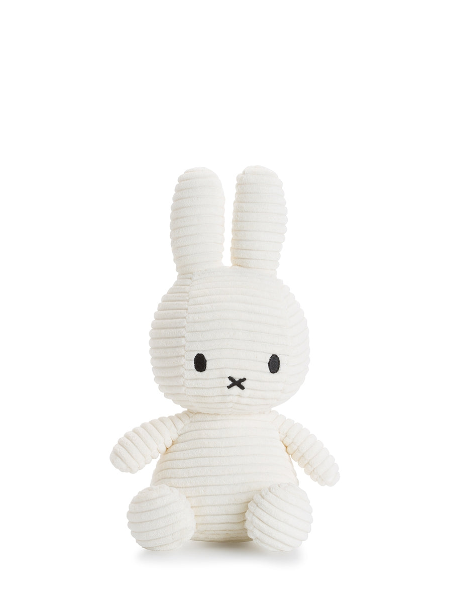 Miffy Kuscheltier ECO Corduroy – Off White – 23 cm