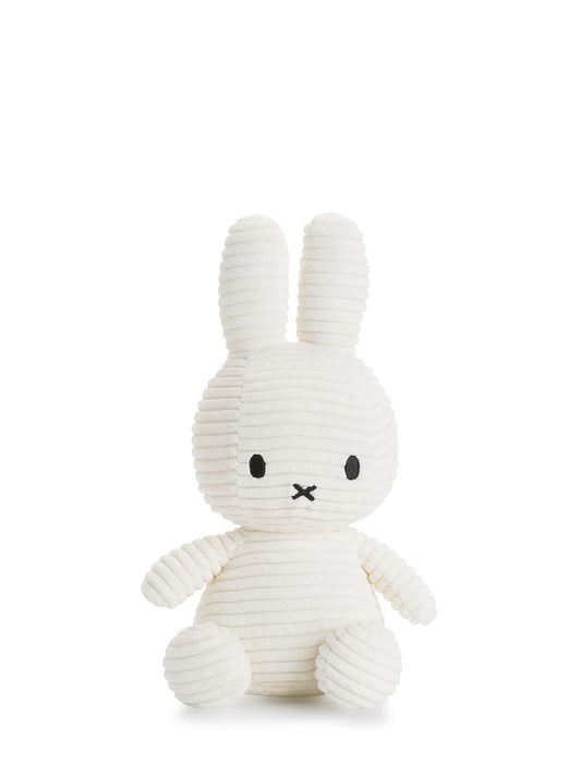Miffy Kuscheltier ECO Corduroy – Off White – 23 cm