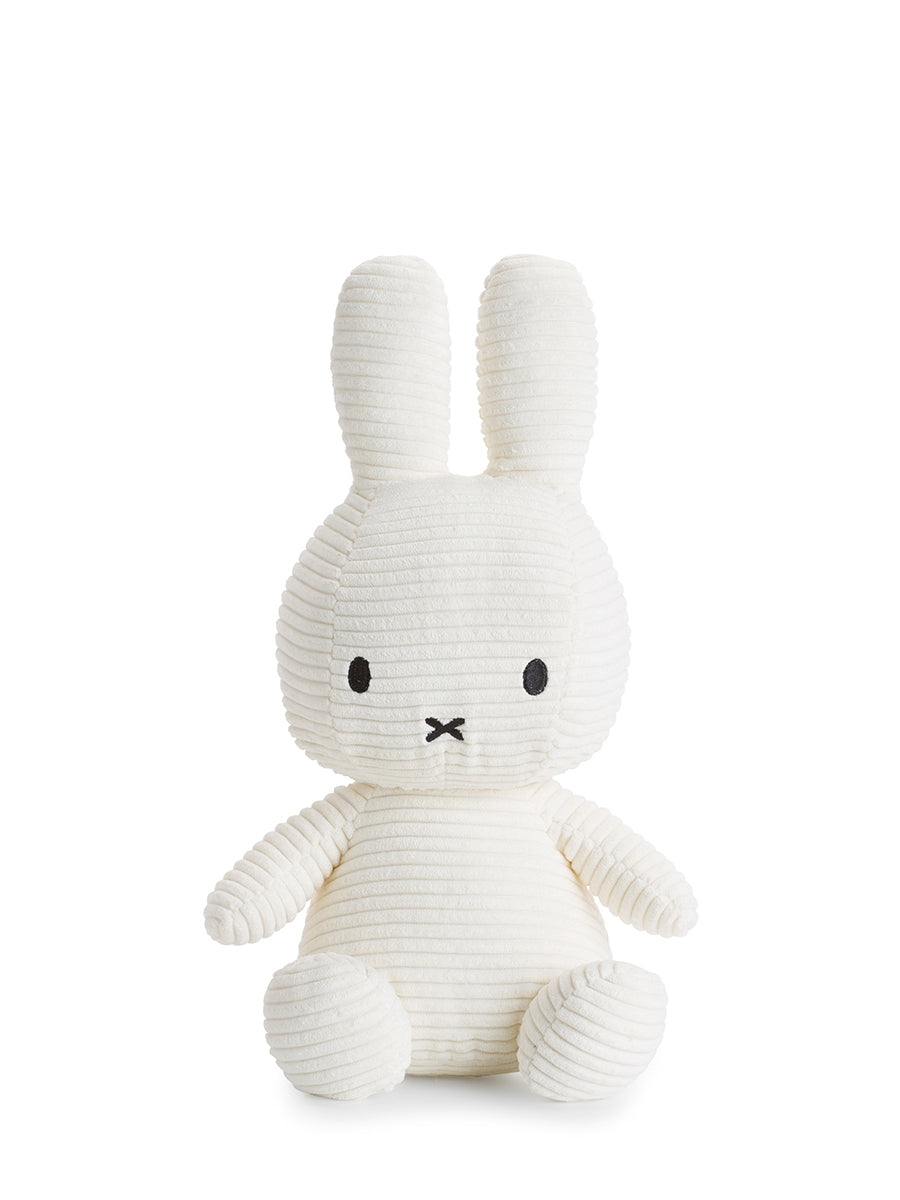 Miffy Kuscheltier ECO Corduroy – Off White – 33 cm