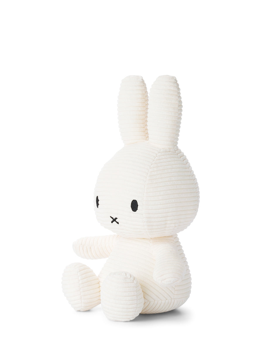 Miffy Kuscheltier ECO Corduroy – Off White – 33 cm