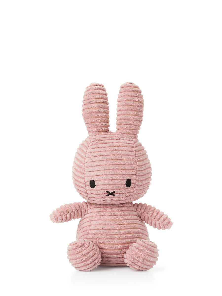 Miffy Kuscheltier ECO Corduroy – Rosa – 23 cm