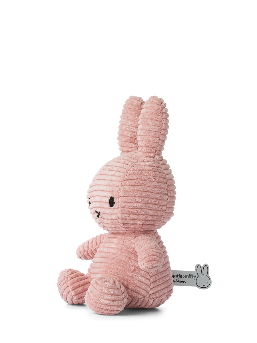 Miffy Kuscheltier ECO Corduroy – Rosa – 23 cm