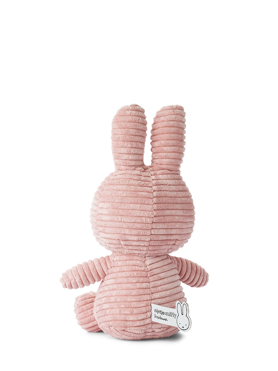 Miffy Kuscheltier ECO Corduroy – Rosa – 23 cm