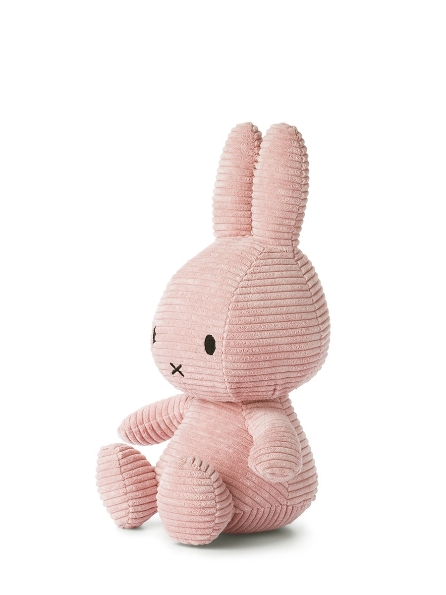 Miffy Kuscheltier ECO Corduroy – Rosa – 33 cm
