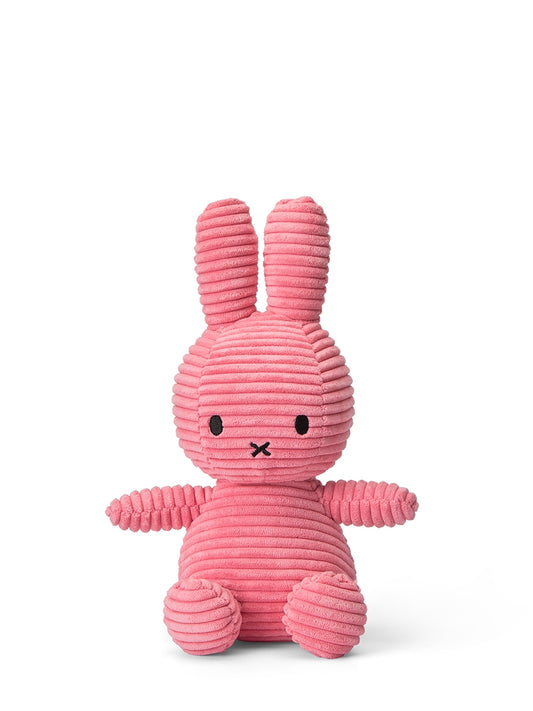 Miffy Kuscheltier ECO Corduroy – Bubblegum Pink – 23 cm