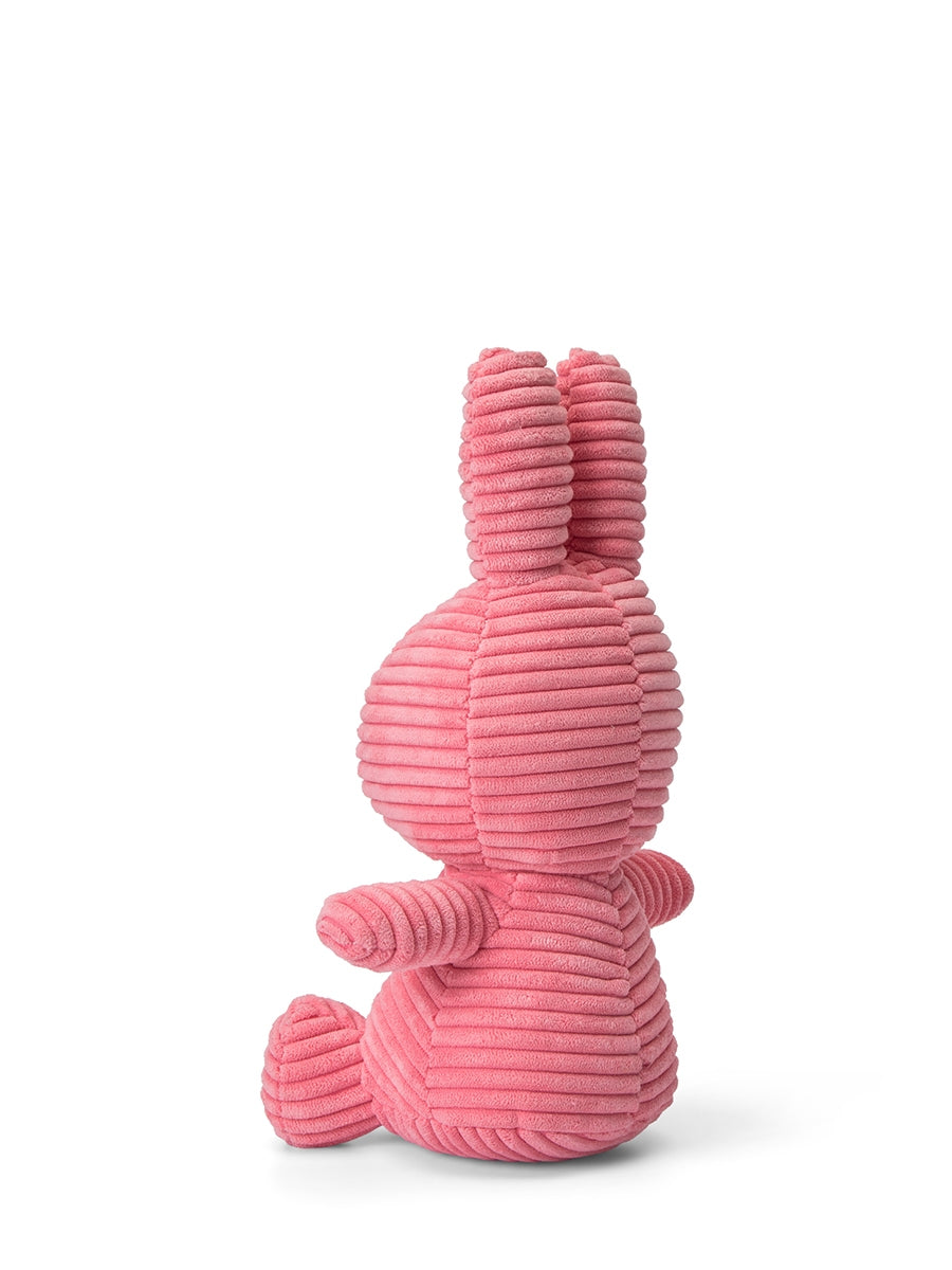 Miffy Kuscheltier ECO Corduroy – Bubblegum Pink – 23 cm