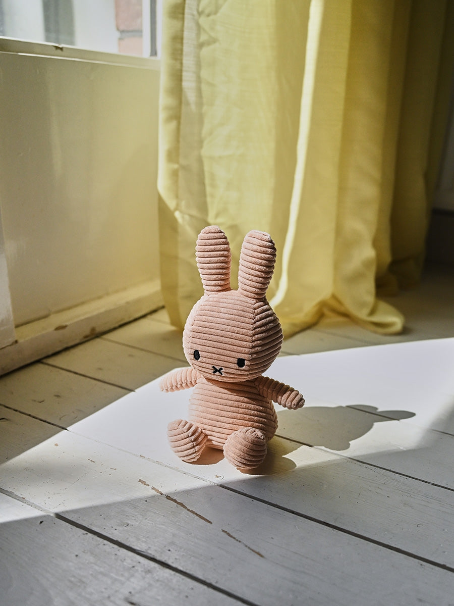 Miffy Kuscheltier ECO Corduroy – Beige – 23 cm