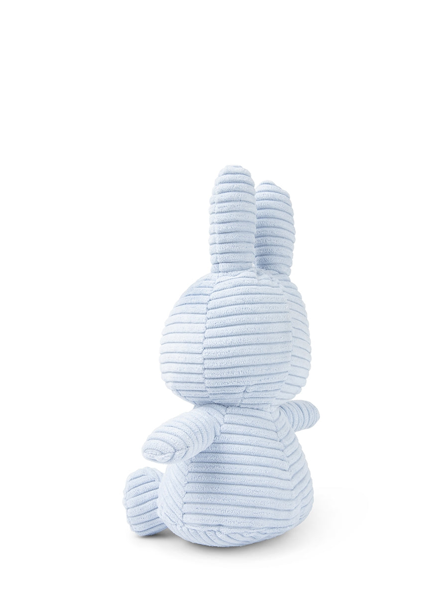 Miffy Kuscheltier ECO Corduroy – Ice Blue – 23 cm
