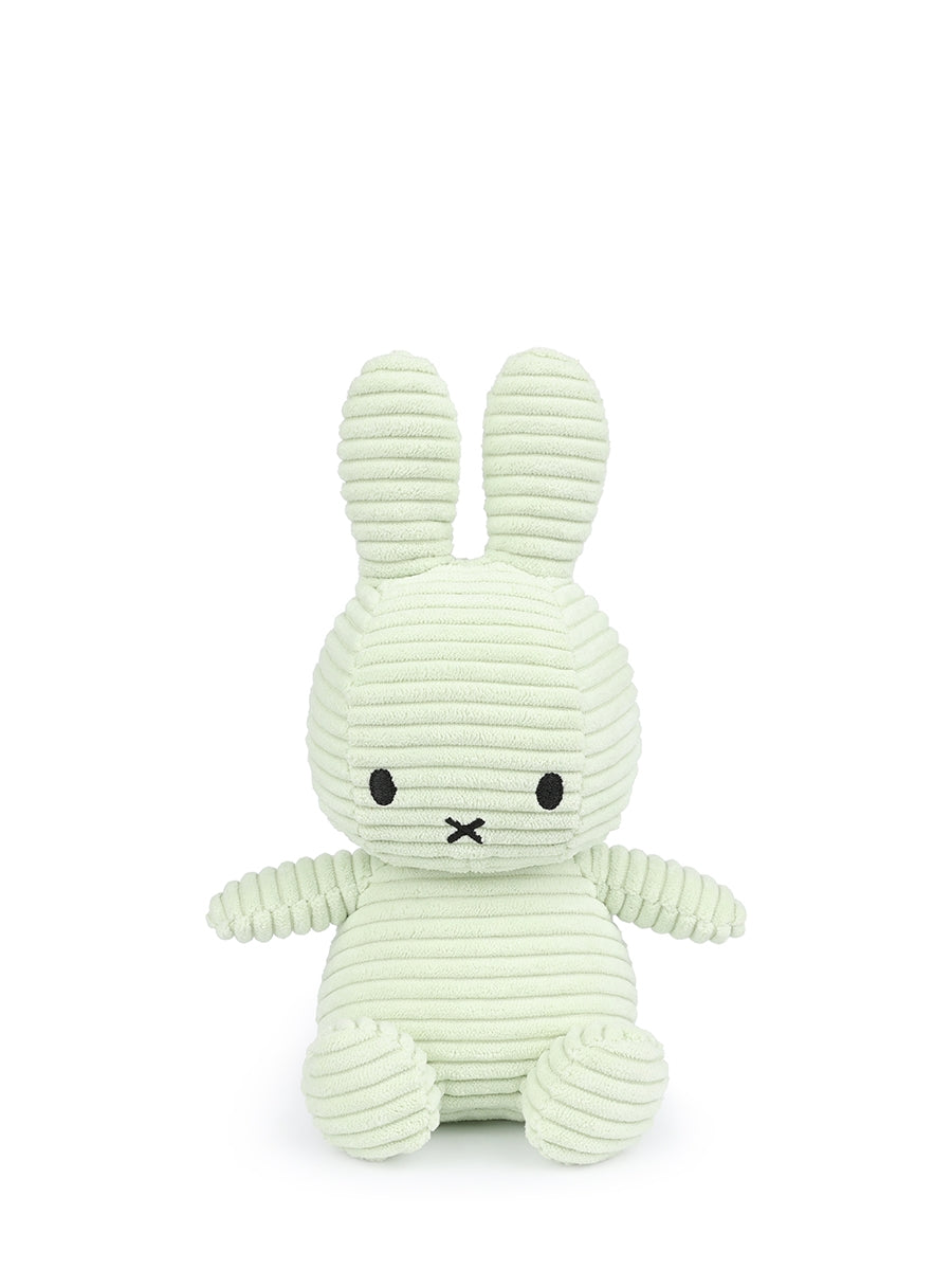 Miffy Kuscheltier ECO Corduroy – Fresh Mint – 23 cm