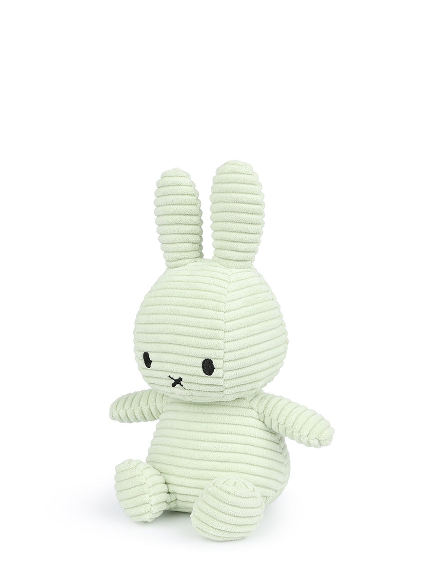 Miffy Kuscheltier ECO Corduroy – Fresh Mint – 23 cm