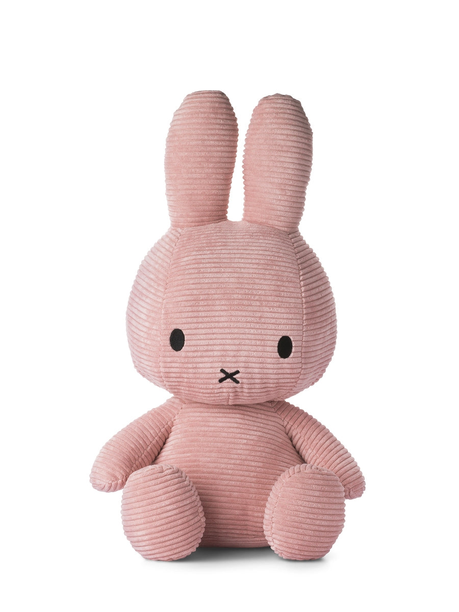 Miffy Kuscheltier ECO Corduroy – Rosa – 50 cm