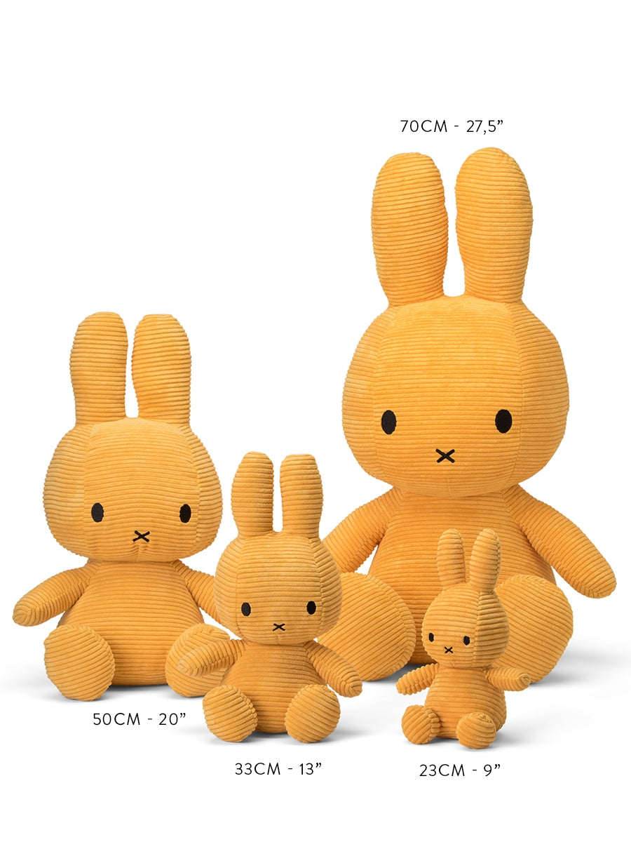 Miffy Kuscheltier ECO Corduroy – Rosa – 50 cm