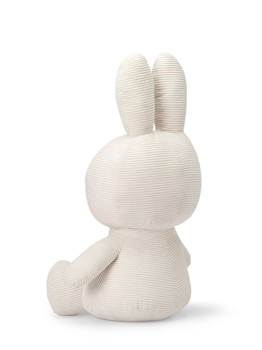 Miffy Kuscheltier ECO Corduroy – Off White – 50 cm