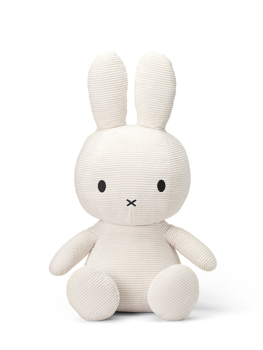 Miffy Kuscheltier ECO Corduroy – Off White – 50 cm