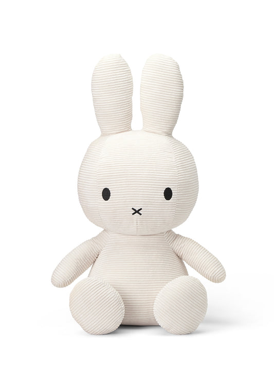 Miffy Kuscheltier ECO Corduroy – Off White – 50 cm