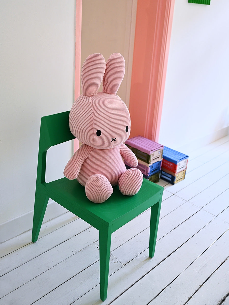 Miffy Kuscheltier ECO Corduroy – Rosa – 70 cm