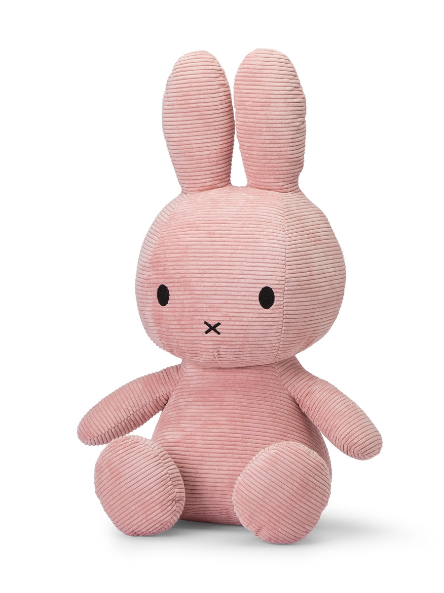 Miffy Kuscheltier ECO Corduroy – Rosa – 70 cm