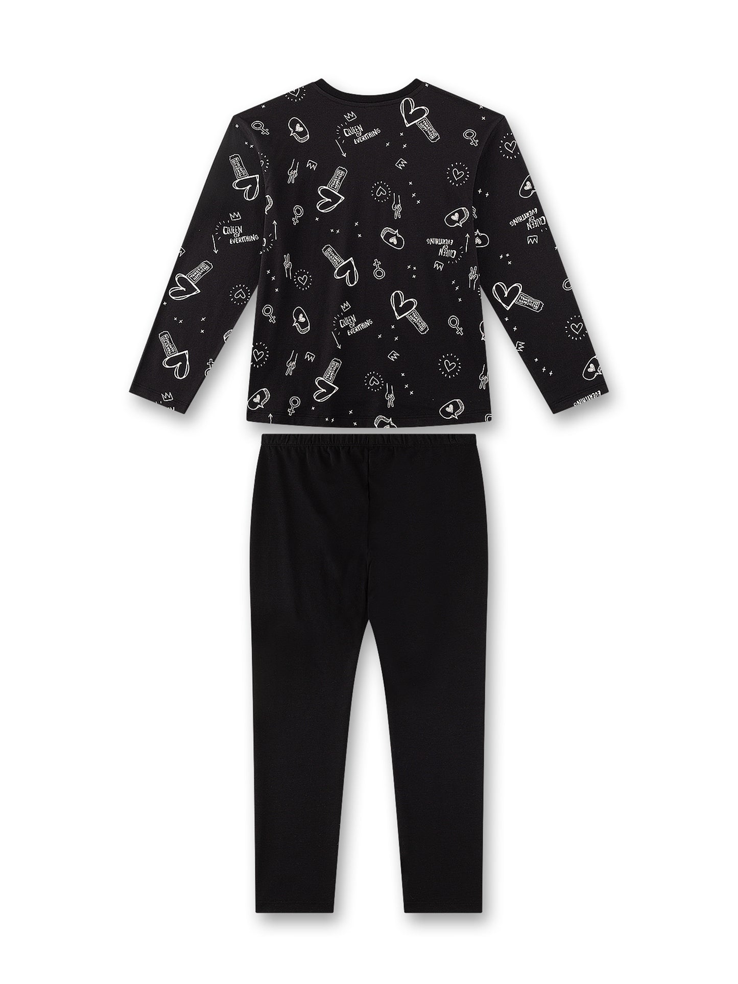 Sanetta Pyjama Herzen Symbole