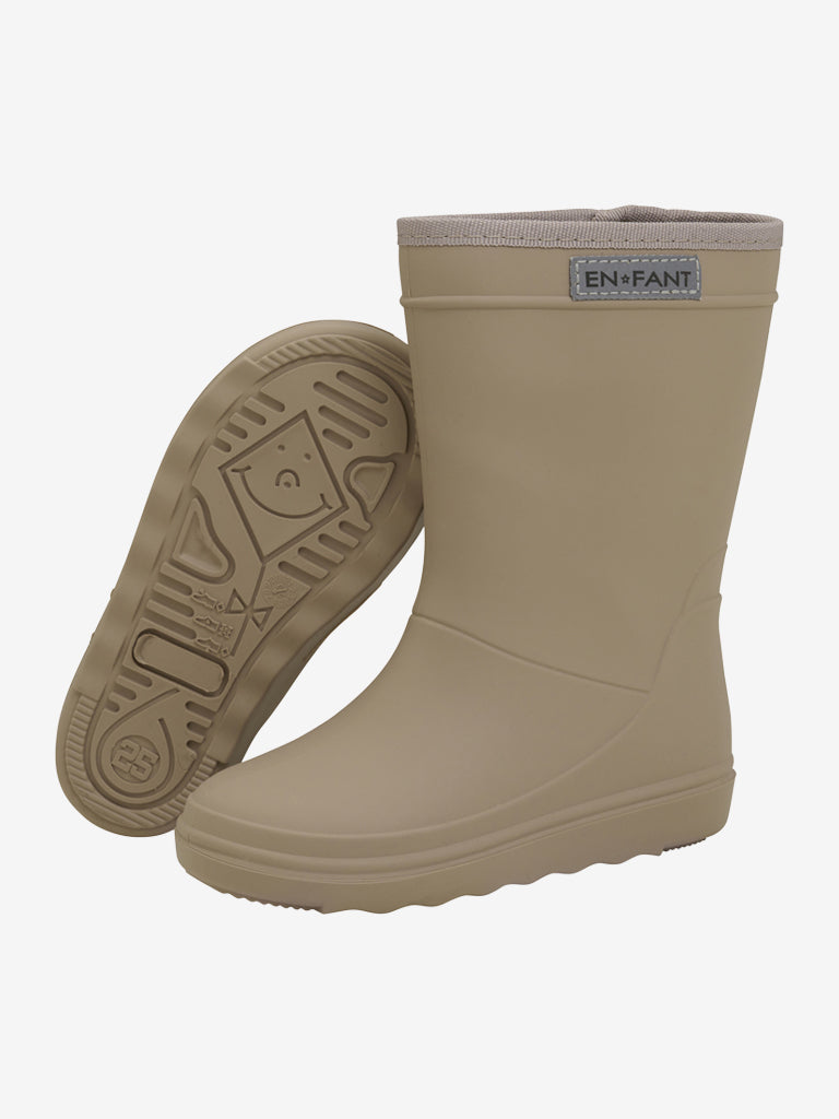 En Fant Gummistiefel - portabella