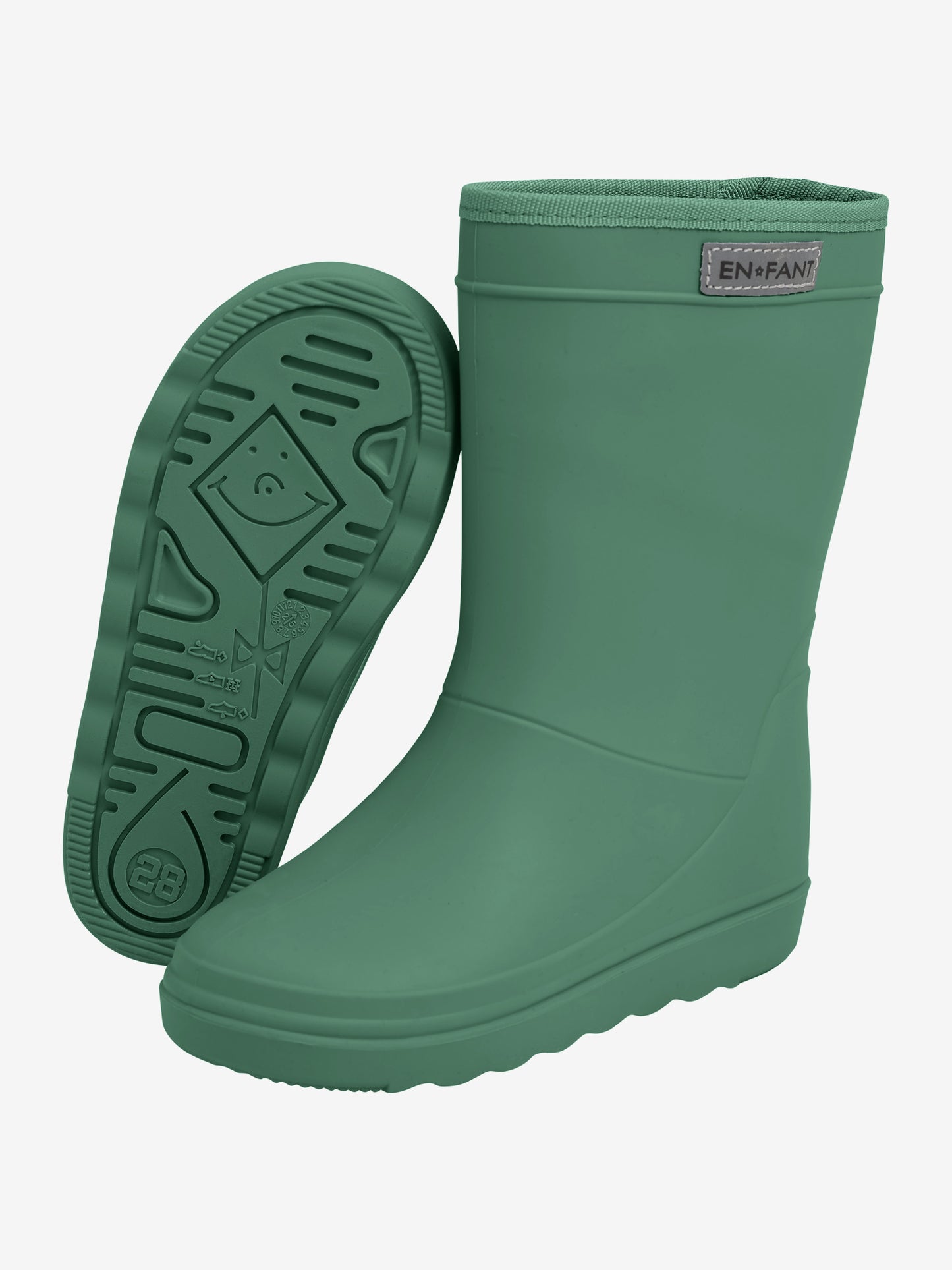 En Fant Gummistiefel - verdant green