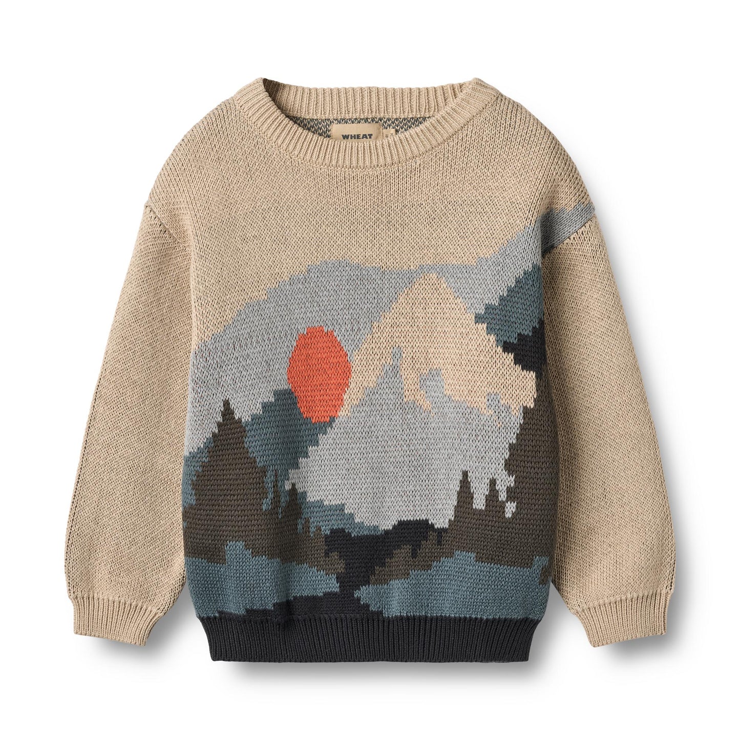 Wheat Jaquard Pullover William