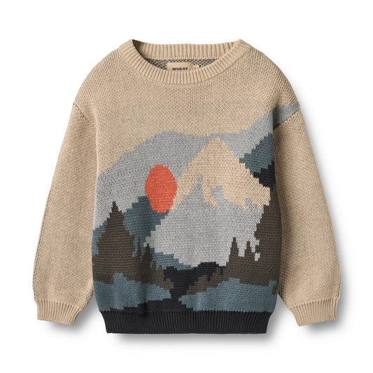 Wheat Jaquard Pullover William