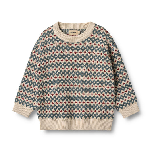 Wheat Jaquard Pullover Harlow