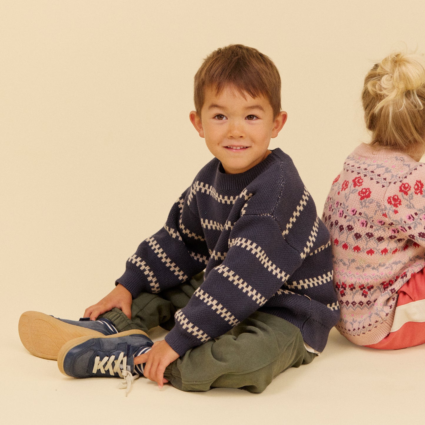 Wheat Jacquard Pullover Harlow