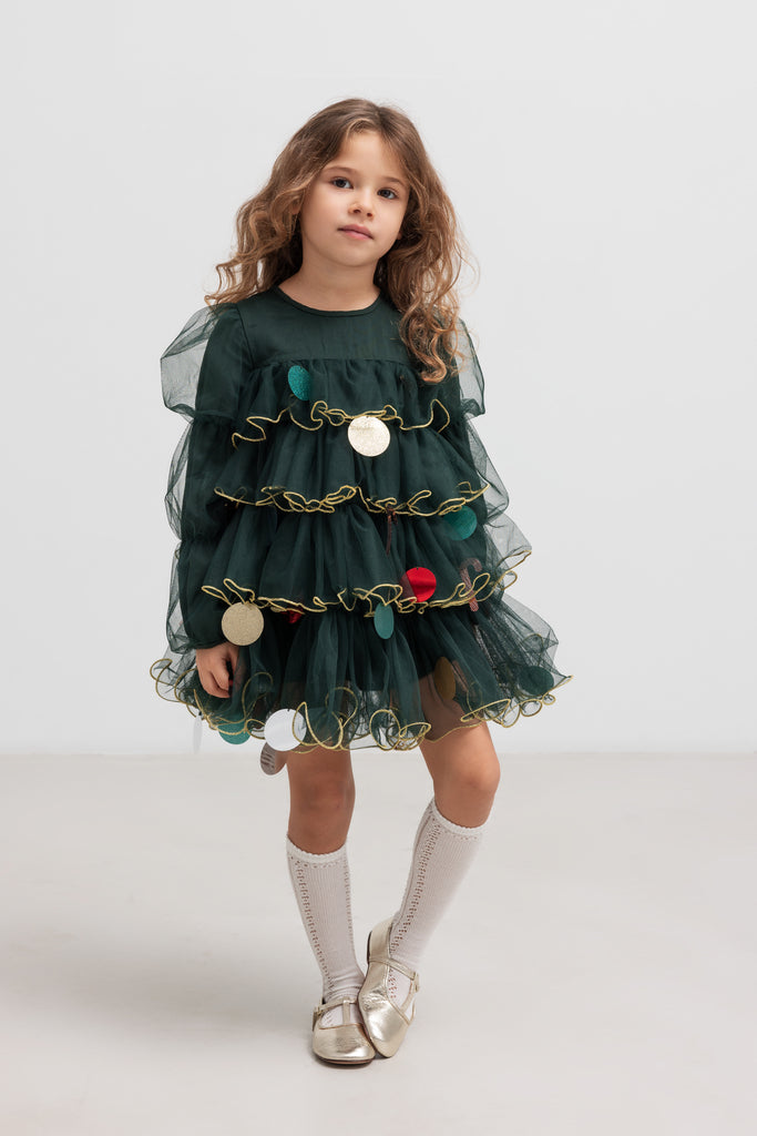 MarMar Ballerina Glitzer Kleid December