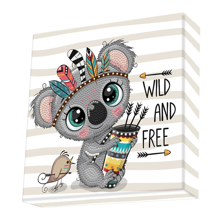 Diamond Painting Koala Wild and Free