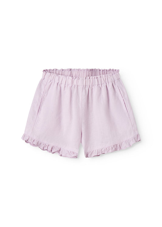 MarMar Pala Rüschen Shorts Leinen