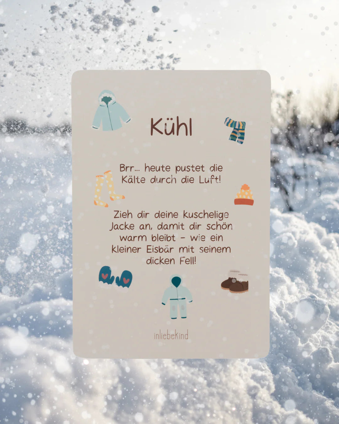inliebekind Anziehplaner für Kinder inkl. Symbole