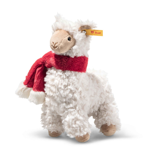Steiff Leandro Lama mit Schal 19cm