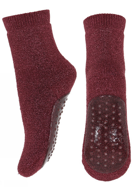 MP Denmark Celina Anti Rutsch Glitzer Socke